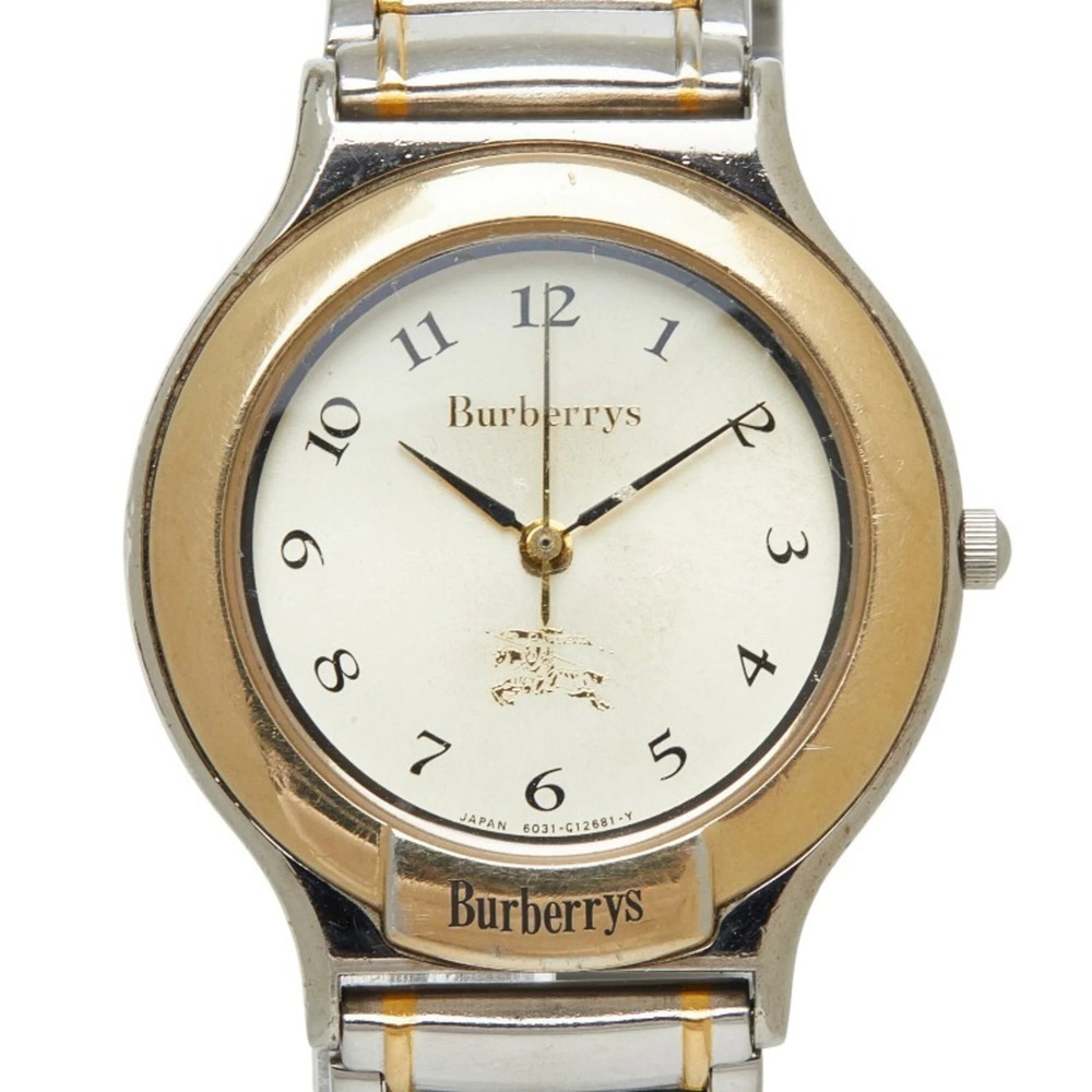 Burberry watch GN-4-S 6031-G03600 Quartz Gold dial Stainless steel plated Wom...